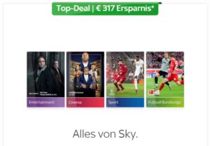 ALL INCLUSIVE! 🔥 Sky komplett inkl. Paramount+ Angebot: 35€ mtl. (statt 59€)