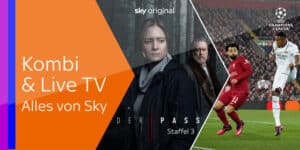 Sky X Fiction & Sport mit Kombi & Live-TV Angebot - um nur 27,50€ für Sky X komplett!