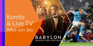 Sky X Fiction & Sport mit Kombi & Live-TV Angebot - um nur 27,50€ für Sky X komplett!