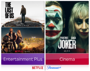 Sky Film-Angebote 🎥 - JETZT: Sky Cinema um 30€/Monat mit Paramount+ & NETFLIX!