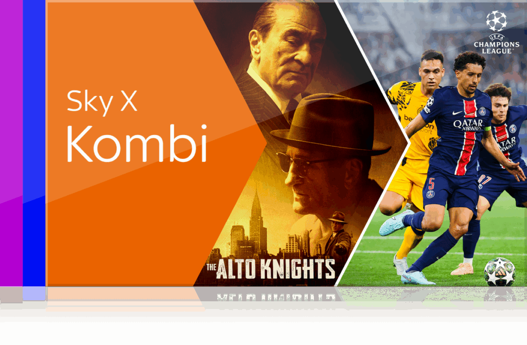 Sky X KOMPLETT Angebot - nur 25€ mtl. & monatlich kündbar!