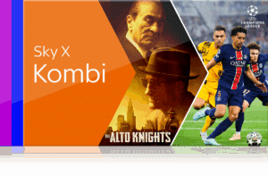 Sky X KOMPLETT Angebot - nur 25€ mtl. & monatlich kündbar!