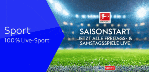 Sky X Sport: Kompletter Live-Sport nur 25€ mtl. für 12 Monate (38% Rabatt)