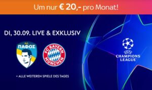 Sky X Sport: Kompletter Live-Sport nur 20€ mtl. für 12 Monate (44% Rabatt)
