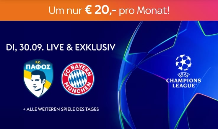 Sky X Sport: Kompletter Live-Sport nur 20€ mtl. für 12 Monate (44% Rabatt)