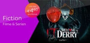 Sky X Fiction Angebot (Serien & Filme) ab 4,60€/Monat (77% Rabatt)