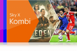 Sky X KOMPLETT Angebot - nur 25€ mtl. & monatlich kündbar!