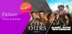 Sky X Fiction Angebot (Serien & Filme) um 4,60€/Monat (77% Rabatt)