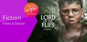 Sky X Fiction Angebot (Serien & Filme) um 3,99€/Monat (80% Rabatt)