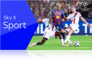 Sky X Sport: Kompletter Live-Sport ab 25€ mtl. (30% Rabatt)