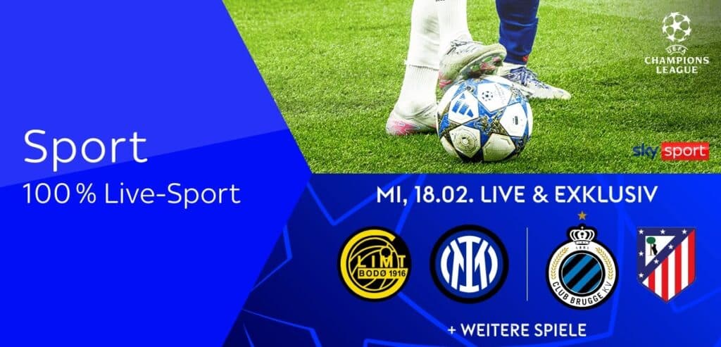 Sky X Sport: Kompletter Live-Sport ab 25€ mtl. & jederzeit kündbar