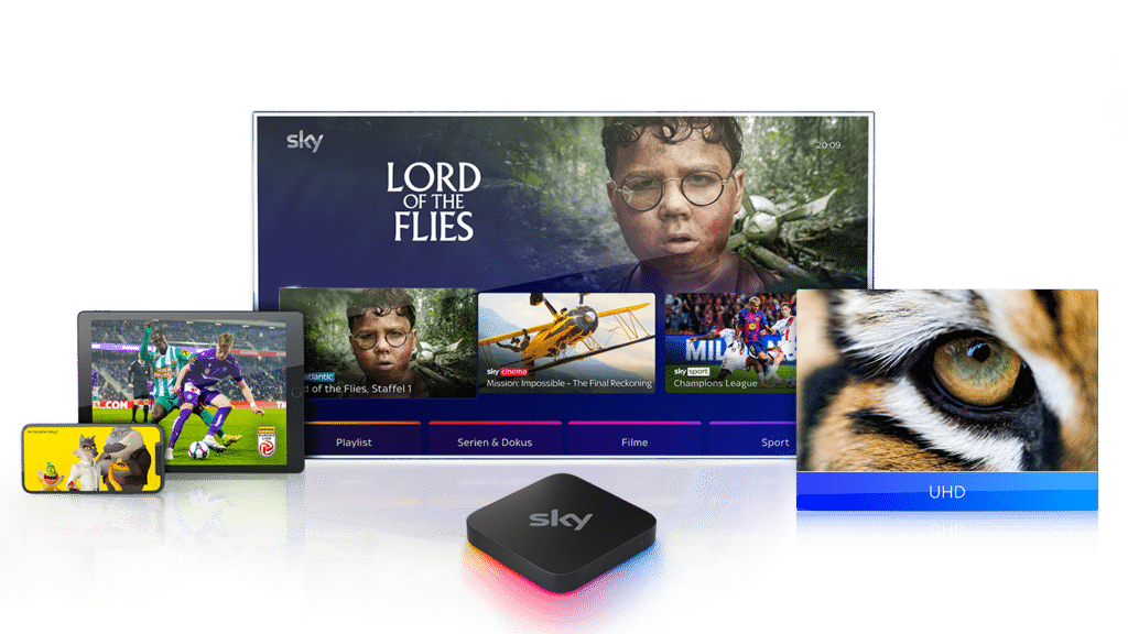 Sky & Disney+ Angebot ab 9,16€/Monat Disney+ mit Sky Stream, Sky Q & Sky X!