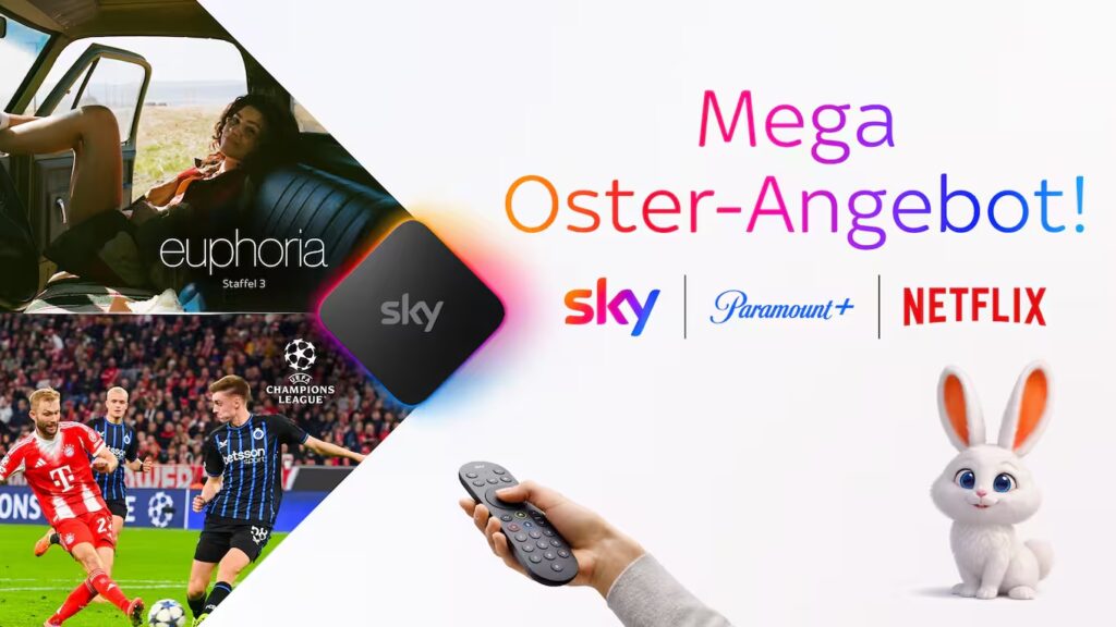 ALL INCLUSIVE! 🔥 Sky komplett Angebot (Oster-Deal 2026) ab 35€ mtl.