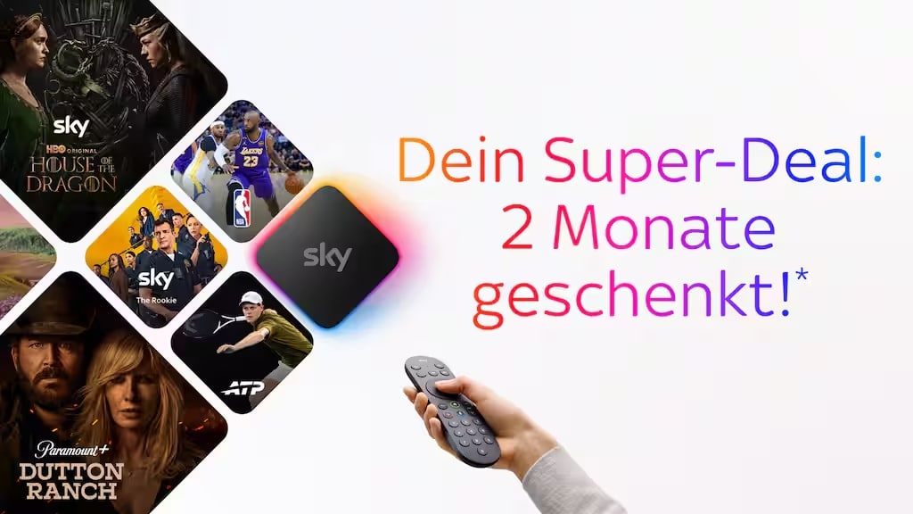 ALL INCLUSIVE! 🔥 Sky komplett Angebot ab 30€ mtl.