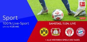 Sky X Sport: Kompletter Live-Sport ab 25€ mtl. & jederzeit kündbar