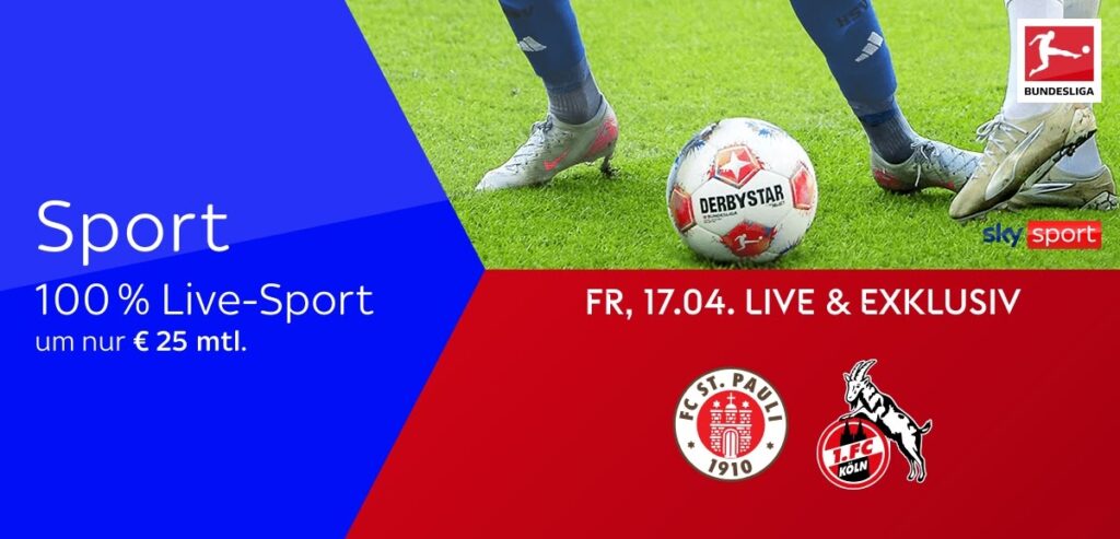 Sky X Sport: Kompletter Live-Sport ab 25€ mtl. & jederzeit kündbar