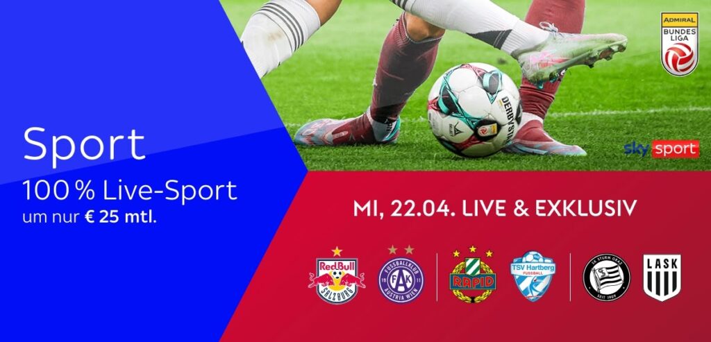Sky X Sport: Kompletter Live-Sport ab 25€ mtl. & jederzeit kündbar