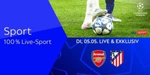 Sky X Sport: Kompletter Live-Sport ab 25โฌ mtl. (30% Rabatt)