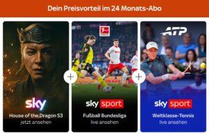 Sky Sport Angebote 2026/27 - NUR HIER: 25€ Sky Sport komplett