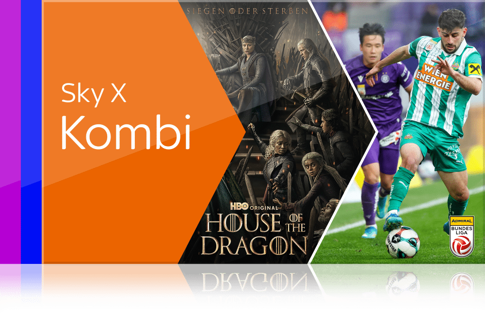 Sky X KOMPLETT Angebot - ab 25€ mtl. / monatlich kündbar!