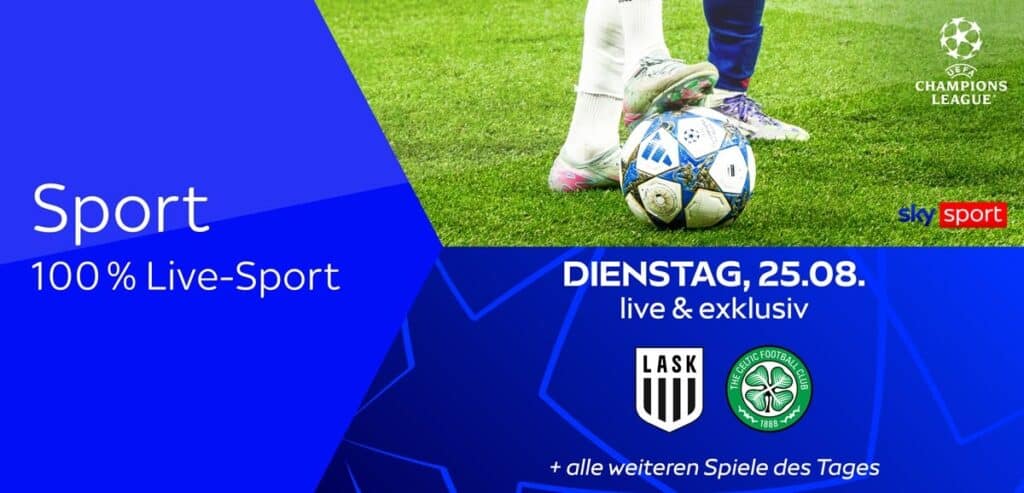 Sky X Sport: Kompletter Live-Sport ab 25€ mtl. (39% Rabatt)