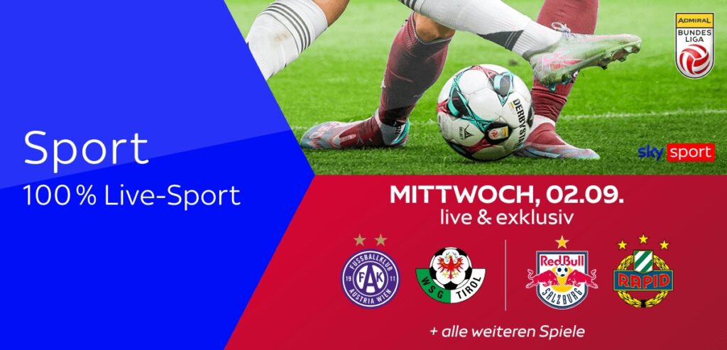 Sky X Sport: Kompletter Live-Sport ab 25€ mtl. (39% Rabatt)