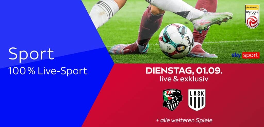 Sky X Sport: Kompletter Live-Sport ab 25€ mtl. (39% Rabatt)